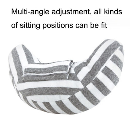2pcs Children Neck Headrest Comfortable Shoulder Cover Car Neck Guard Pillow, 2pcs (Pink Stripe), 2pcs (Green Stripe), 2pcs (Blue Gray Strip), 2pcs (Gray Strip), 2pcs (Green Strip), 2pcs (Coffee Strip), 2pcs (Gray Stripe), 2pcs (Brown Stripe)