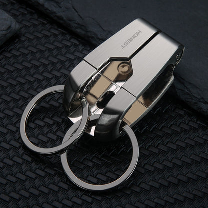 HONEST Metal Spring Clip Keychain Car Key Holder Waist Hanging Buckle
