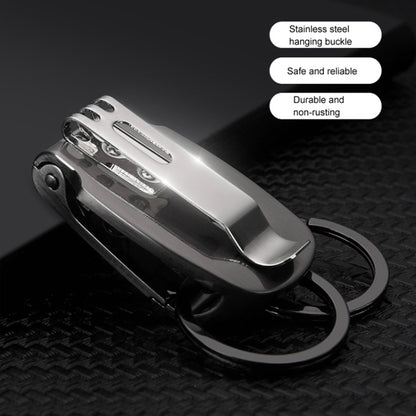 HONEST Metal Spring Clip Keychain Car Key Holder Waist Hanging Buckle