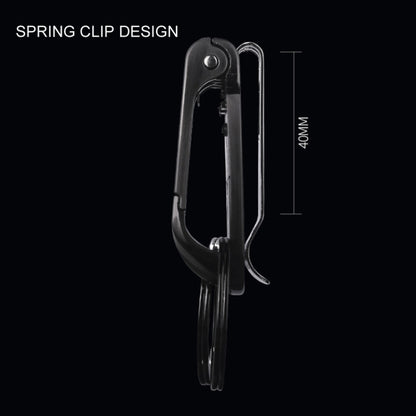 HONEST Metal Spring Clip Keychain Car Key Holder Waist Hanging Buckle