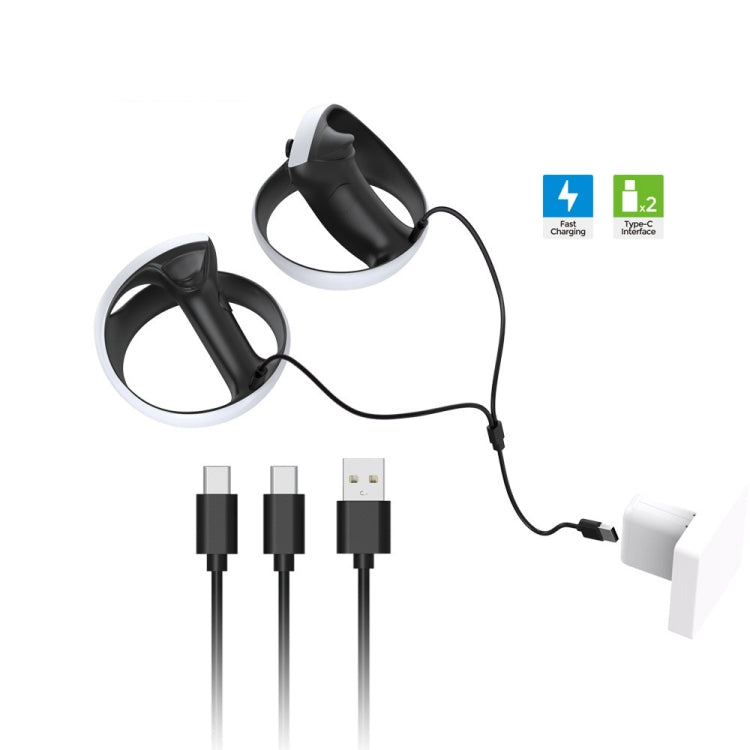 For PS5 VR2/Switch/PS5 Game Controller DOBE Type-C/USB-C Charging Cable, No Magnetic