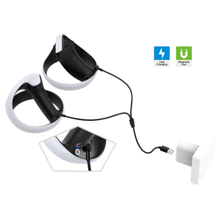 For PS5 VR2/Switch/PS5 Game Controller DOBE Magnetic Type-C/USB-C Charging Cable, Magnetic