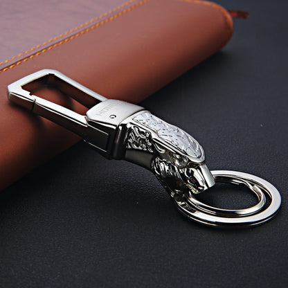 HONEST Metal Car Keychain Leopard Head Key Chain Pendant, Full Metal Basic Golden, Full Metal Basic Black Nickel, Full Metal Basic Bright Silver, Full Metal Upgrade Black, Full Metal Upgrade Gold, Full Metal Upgrade White