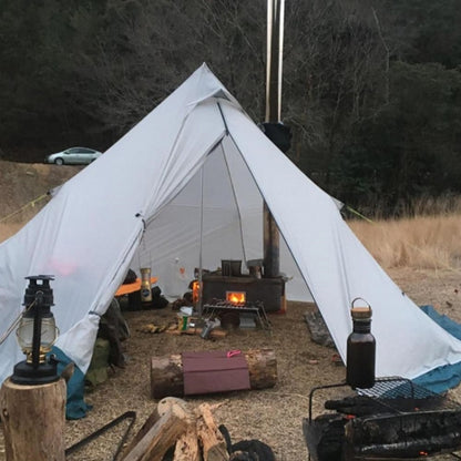 Tent Firewood Stove Chimney Fireproof Anti-Scalding Protective Cover