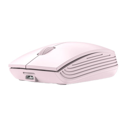 811 3 Keys Laptop Mini Wireless Mouse Portable Optical Mouse, Spec:, Double Model (Pink)