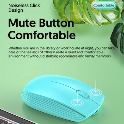 811 3 Keys Laptop Mini Wireless Mouse Portable Optical Mouse, Spec:, Double Model (Pink)
