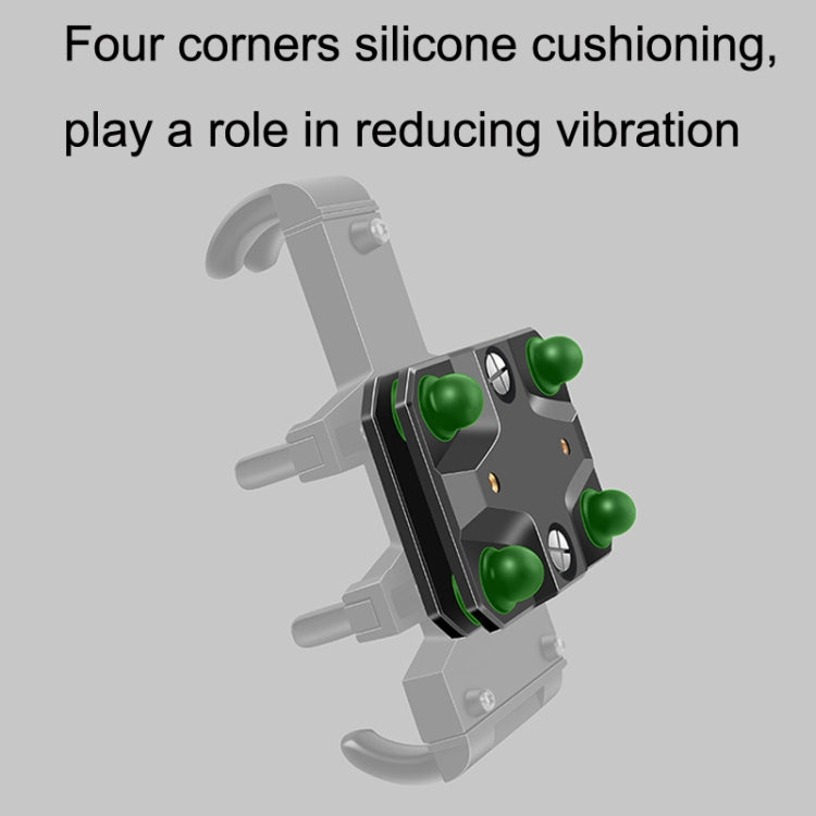 Battery Car Bicycle Cycling Navigation Silicone Shock Absorption Holder, Shock Absorption Holder