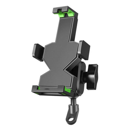 A04 Metal Motorcycle Mobile Phone Navigation Bracket Bicycle Frame Multifunctional Car Fixed Clamp, A04 M10 Ball Header Installation Model, A04 M8 Ball Header Installation Model, A04 U Car Handlebar Model, A04 Rearview Mirror Model