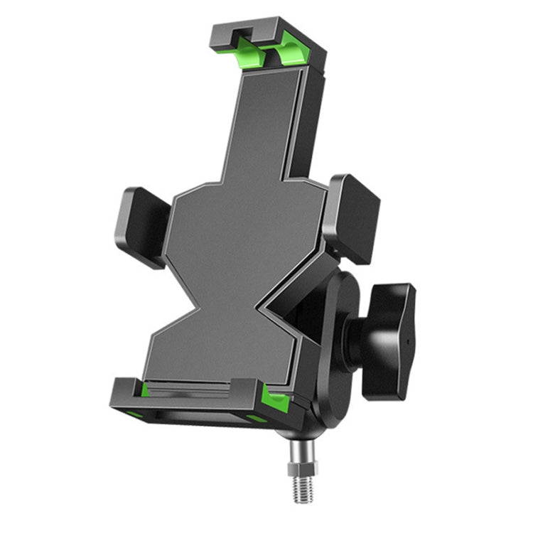 A04 Metal Motorcycle Mobile Phone Navigation Bracket Bicycle Frame Multifunctional Car Fixed Clamp, A04 M10 Ball Header Installation Model, A04 M8 Ball Header Installation Model, A04 U Car Handlebar Model, A04 Rearview Mirror Model