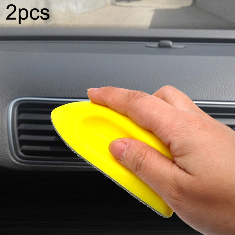 2pcs Car Sewing Multi-function Nano Clean Brush Interior Leather Seat Remove Dirt and Clean Brush, 2pcs Clean Brush