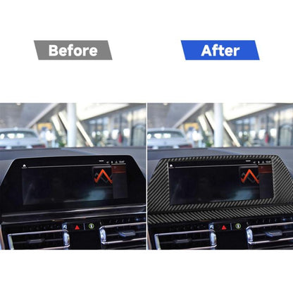 For 2019-2024 BMW 8 Series G14 Left-hand Drive 2pcs /Set Navigation Screen Frame Sticker, Left-hand Drive