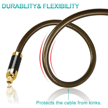 EMK GM/A8.0 Digital Optical Fiber Audio Cable Amplifier Audio Gold Plated Fever Line, Length:, 1m, 1.5m, 1.8m, 2m, 3m, 5m, 8m, 10m, 15m, 20m