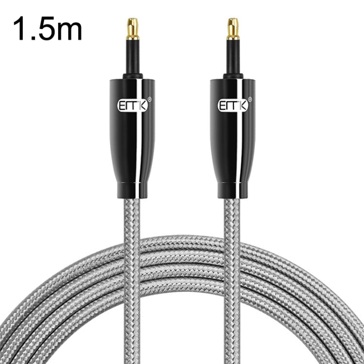 EMK QH4.0 Mini Toslink 3.5mm Interface SPDIF Audio Fiber Optical, Length:, 1m, 1.5m, 2m, 3m, 8m, 10m, 15m