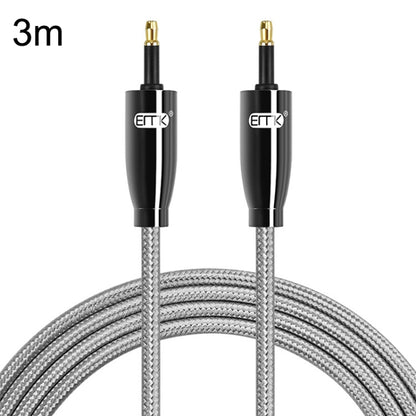 EMK QH4.0 Mini Toslink 3.5mm Interface SPDIF Audio Fiber Optical, Length:, 1m, 1.5m, 2m, 3m, 8m, 10m, 15m