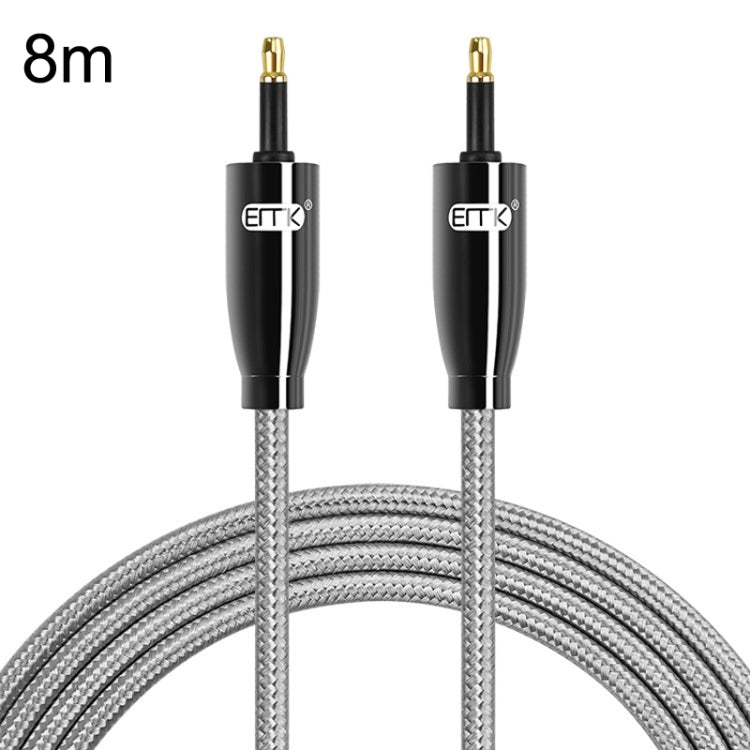EMK QH4.0 Mini Toslink 3.5mm Interface SPDIF Audio Fiber Optical, Length:, 1m, 1.5m, 2m, 3m, 8m, 10m, 15m