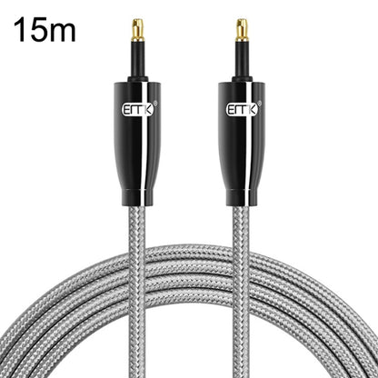 EMK QH4.0 Mini Toslink 3.5mm Interface SPDIF Audio Fiber Optical, Length:, 1m, 1.5m, 2m, 3m, 8m, 10m, 15m