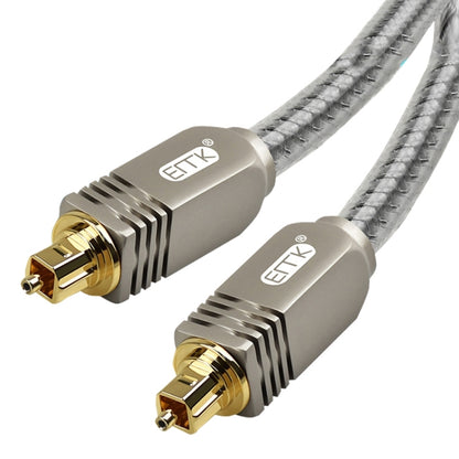 EMK YL/B Audio Digital Optical Fiber Cable Square To Square Audio Connection Cable, Length:, 1m, 1.5m, 1.8m, 2m, 3m, 5m, 8m, 10m, 15m, 20m, 30m