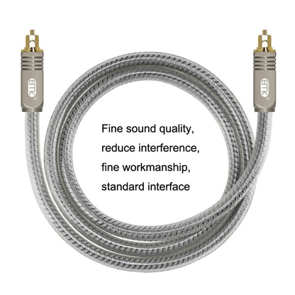 EMK YL/B Audio Digital Optical Fiber Cable Square To Square Audio Connection Cable, Length:, 1m, 1.5m, 1.8m, 2m, 3m, 5m, 8m, 10m, 15m, 20m, 30m