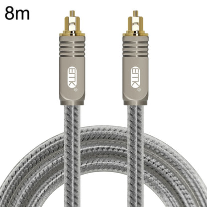 EMK YL/B Audio Digital Optical Fiber Cable Square To Square Audio Connection Cable, Length:, 1m, 1.5m, 1.8m, 2m, 3m, 5m, 8m, 10m, 15m, 20m, 30m