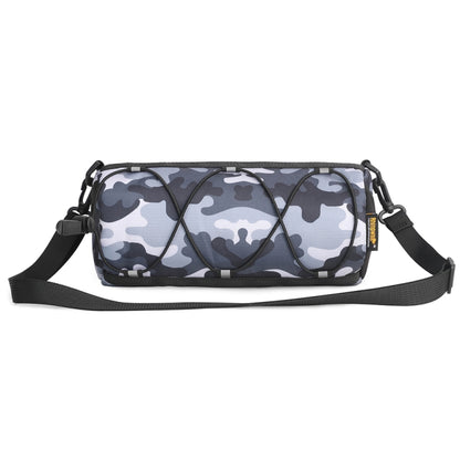Rhinowalk RK9103 2.4L Outdoor Sports Cycling Front Bag Bicycle Waterproof Handlebar Bag, Camouflage Red, Camouflage Green, Light Blue, Full Black, Camouflage Gray