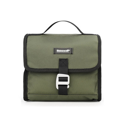 Rhinowalk RK9106 Foldable Outdoor Cycling Handlebar Bag Multifunctional Bike Bag, Full Black, Green, Gray