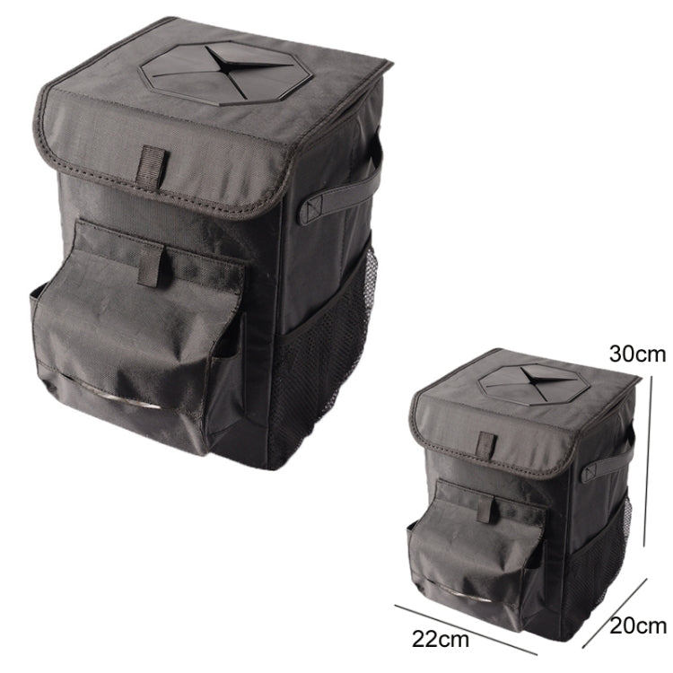 Vehicle Trash Can Multifunctional Foldable Storage Box, Vehicle Trash Can