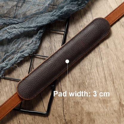 Outdoor Photography Cowhide Leather Camera Shoulder Hanging Neck Winding Strap, Spec:, Top-layer (Black), Top-layer (Coffee), Split Leather (Coffee), Split Leather (Black), Pure Leather (Black), Pure Leather (Deep Coffee), Pure Leather (Coffee)