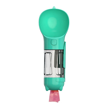 3 in 1 Leakproof Outdoor Dog Water Fountain Portable Pet Drinking Bottle, 300ml, 300ml+Food Box, 500ml, 500ml+Food Box