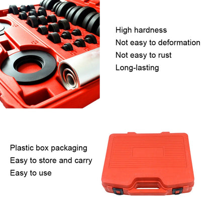 37pcs/set BL1063 Seal Bearing Maintenance Tools Car Oil Sealing Iron Set Peilin, Hammer, Without Hammer