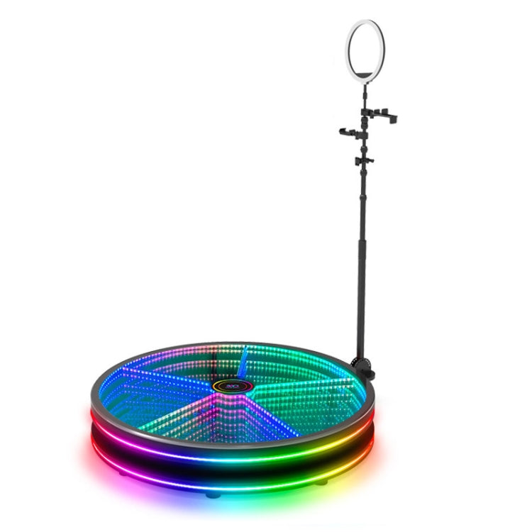 360 Photo Booth Electric Rotating Small Stage For Parties and Weddings, 80cm, 100cm