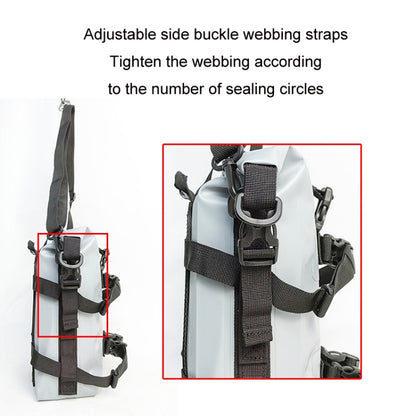 LONGHIKER Motorcycle Quick Release Waterproof Bumper Side Bag, Yellow, Black, Orange, Gray