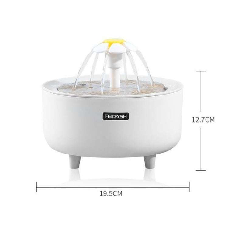 346578 Pets Automatic Circulation Filter Cat Flowing Drinking Fundation, Spec:, USB Interface, USB Automatic Power Off
