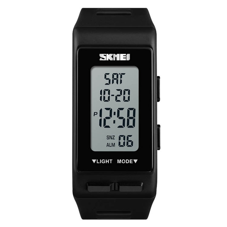 SKMEI 1362 Sports Electronic Watch Fashion Waterproof Countdown Children LED Watch, 1362(Black)
