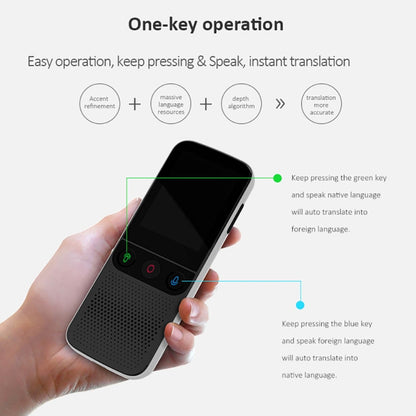 T10Pro Wifi Artificial Intelligence Photo / Recording Translating Machine Supports 138 Languages, T10Pro White, T10Pro Black