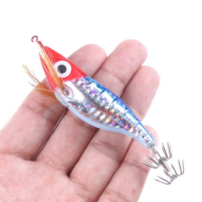 HENGJIA SJ023 Luminous Horizontal Shrimp Squid Hook Bionic Bait, SJ023 (6), SJ023 (7), SJ023 (1), SJ023 (3), SJ023 (4), SJ023 (5)