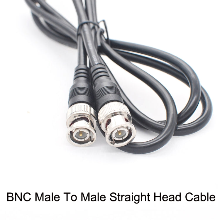 BNC Male To Male Straight Head Cable Coaxial Cable Video Jumper, Length:, 0.5m, 1m, 1.5m, 2m, 3m, 5m, 10m