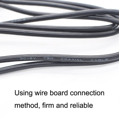 BNC Male To Male Straight Head Cable Coaxial Cable Video Jumper, Length:, 0.5m, 1m, 1.5m, 2m, 3m, 5m, 10m