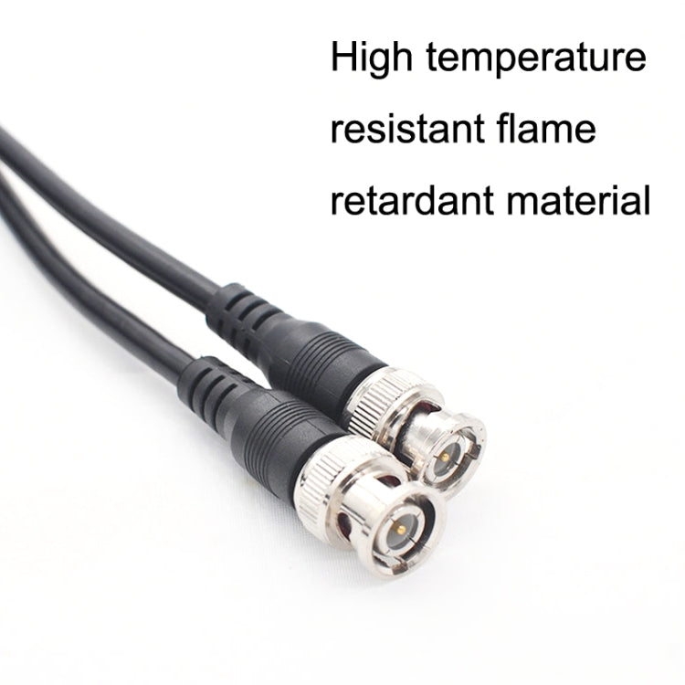 BNC Male To Male Straight Head Cable Coaxial Cable Video Jumper, Length:, 0.5m, 1m, 1.5m, 2m, 3m, 5m, 10m