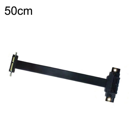 PCI-E 3.0 1X 90 Degrees Graphics Card / Wireless Network Card Extension Cable, Cable Length:, 5cm, 10cm, 15cm, 20cm, 25cm, 30cm, 40cm, 50cm