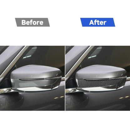 For 2019-2024 BMW 8 Series G14 2pcs /Set Left-hand Drive Rearview Mirror Anti-scratch Strip Stickers, Left-hand Drive