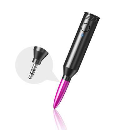 M416 Car Bluetooth Receiver Player Audio Receiver Adapter AUX Converter, M416 Rose Red, M416 Silver, M416 Black, M416 Gold, M416 Royal Blue, M416 Dark Violet