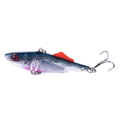 HENGJIA VI032 Full Swimming Layer VIB Fake Bait Plastic Fish Bait, VI032 (6), VI032 (1), VI032 (2), VI032 (3), VI032 (4), VI032 (5)
