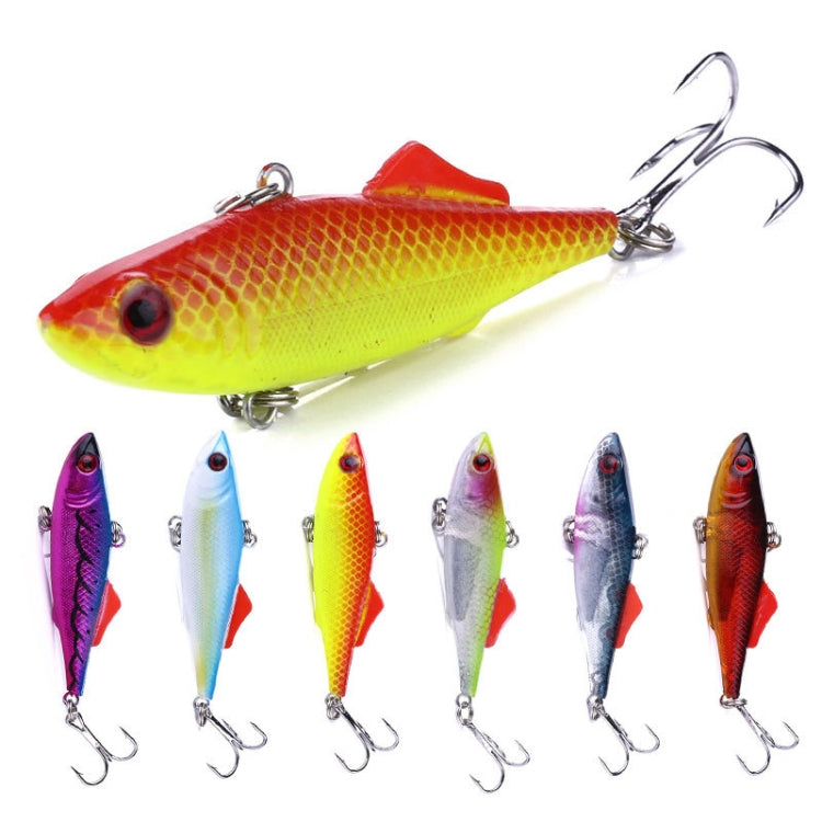 HENGJIA VI032 Full Swimming Layer VIB Fake Bait Plastic Fish Bait, VI032 (6), VI032 (1), VI032 (2), VI032 (3), VI032 (4), VI032 (5)