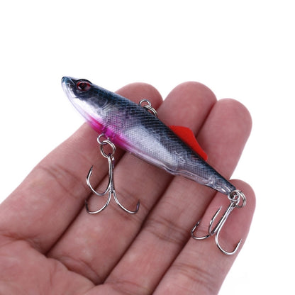 HENGJIA VI032 Full Swimming Layer VIB Fake Bait Plastic Fish Bait, VI032 (6), VI032 (1), VI032 (2), VI032 (3), VI032 (4), VI032 (5)