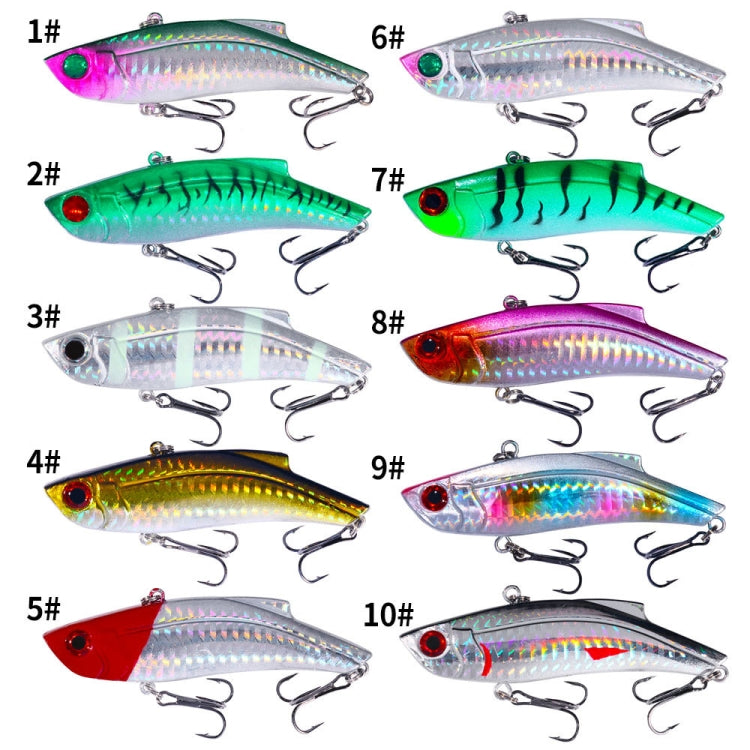 HENGJIA VI025 Submerged Trembling Swimming VIB Lure Plastic Fake Bait, VI025 (7), VI025 (8), VI025 (9), VI025 (10), VI025 (1), VI025 (2), VI025 (3), VI025 (4), VI025 (5), VI025 (6)