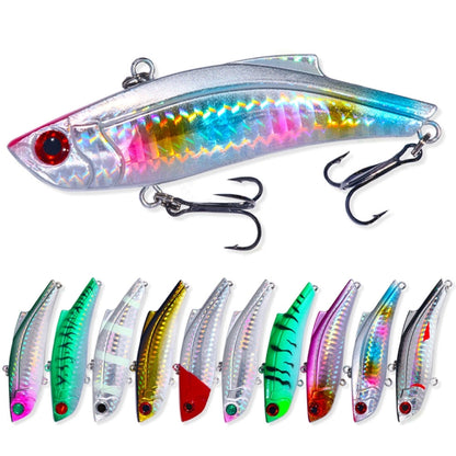 HENGJIA VI025 Submerged Trembling Swimming VIB Lure Plastic Fake Bait, VI025 (7), VI025 (8), VI025 (9), VI025 (10), VI025 (1), VI025 (2), VI025 (3), VI025 (4), VI025 (5), VI025 (6)
