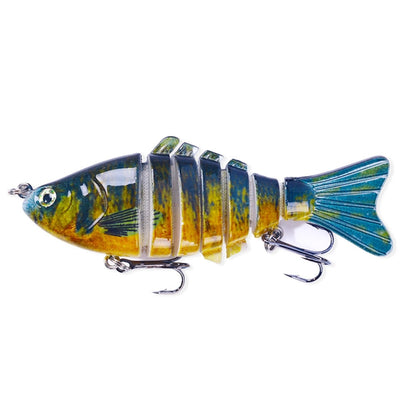 HENGJIA JM062 7 Section Fish Fake Lures VIB Minnow Fishing Lures, JM062 (1), JM062 (12), JM062 (2), JM062 (13), JM062 (3), JM062 (14), JM062 (4), JM062 (5), JM062 (6), JM062 (7), JM062 (8), JM062 (9), JM062 (10), JM062 (11)
