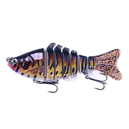HENGJIA JM062 7 Section Fish Fake Lures VIB Minnow Fishing Lures, JM062 (1), JM062 (12), JM062 (2), JM062 (13), JM062 (3), JM062 (14), JM062 (4), JM062 (5), JM062 (6), JM062 (7), JM062 (8), JM062 (9), JM062 (10), JM062 (11)