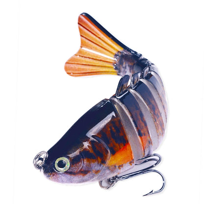 HENGJIA JM062 7 Section Fish Fake Lures VIB Minnow Fishing Lures, JM062 (1), JM062 (12), JM062 (2), JM062 (13), JM062 (3), JM062 (14), JM062 (4), JM062 (5), JM062 (6), JM062 (7), JM062 (8), JM062 (9), JM062 (10), JM062 (11)