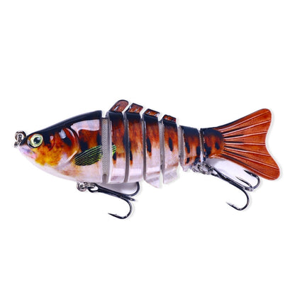 HENGJIA JM062 7 Section Fish Fake Lures VIB Minnow Fishing Lures, JM062 (1), JM062 (12), JM062 (2), JM062 (13), JM062 (3), JM062 (14), JM062 (4), JM062 (5), JM062 (6), JM062 (7), JM062 (8), JM062 (9), JM062 (10), JM062 (11)
